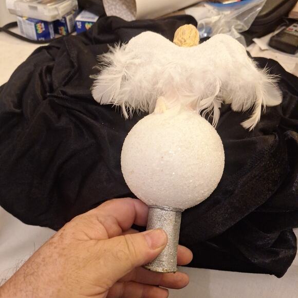 Simply Shabby Chic Christmas Angel 9" Tree Topper Blonde Angel - Picture 3 of 6